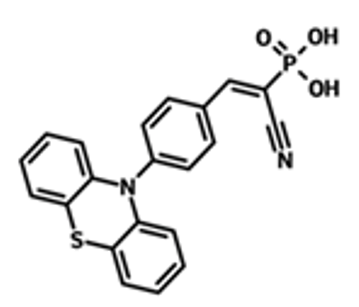 [PTZ-CPA] // (E)-(2-(4-(10H-phenothiazin-10-yl)phenyl)-1-cyanovinyl)phosphonic acid