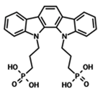 3-BPIC // (Indolo[2,3-a]carbazole-11,12-diylbis(propane-3,1-diyl))diphosphonic acid