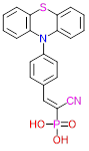 [PTZ-CPA] // (E)-(2-(4-(10H-phenothiazin-10-yl)phenyl)-1-cyanovinyl)phosphonic acid