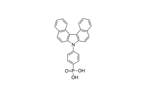 CbzNaphPPA // (4-(7H-dibenzo[c,g]carbazol-7-yl)phenyl)phosphonic acid